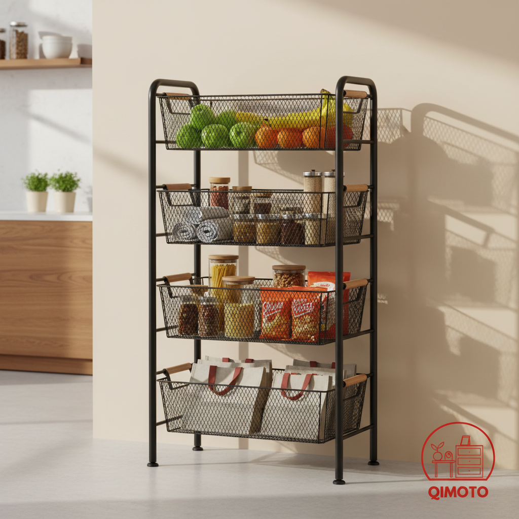 4-tier-storage-rack-with-baskets-1 4-Tier Storage Rack with Baskets