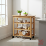 Bamboo Kitchen Cart