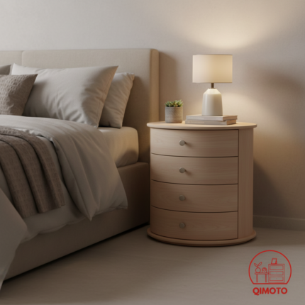 Round Bedside Table